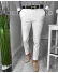 Pantaloni barbati eleganti albi ZR A6688 B9